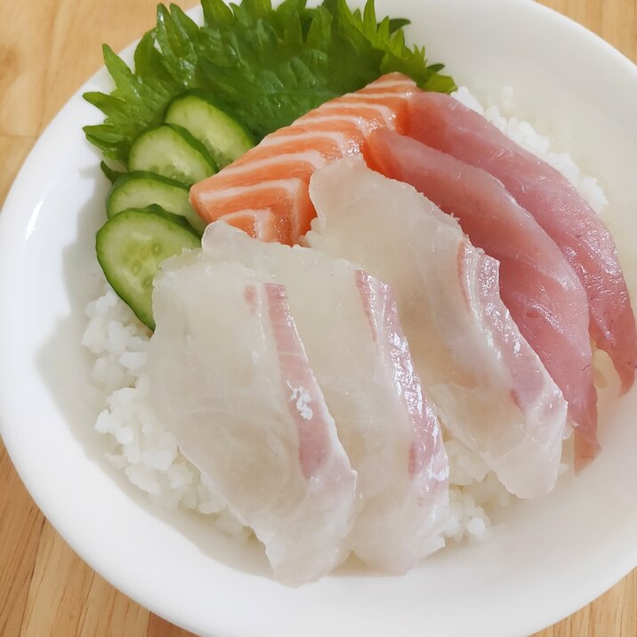 お手軽メニュー*海鮮丼*